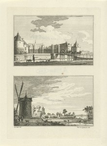 Huis Huet en het dorp Dornick