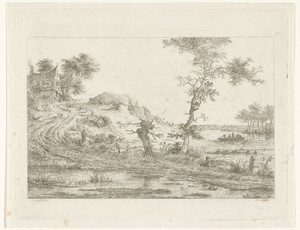Huis op een heuvel