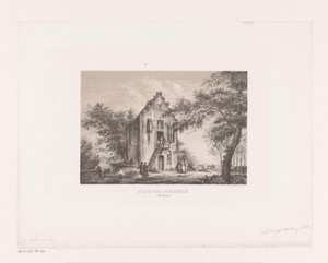 Huis op stadswal