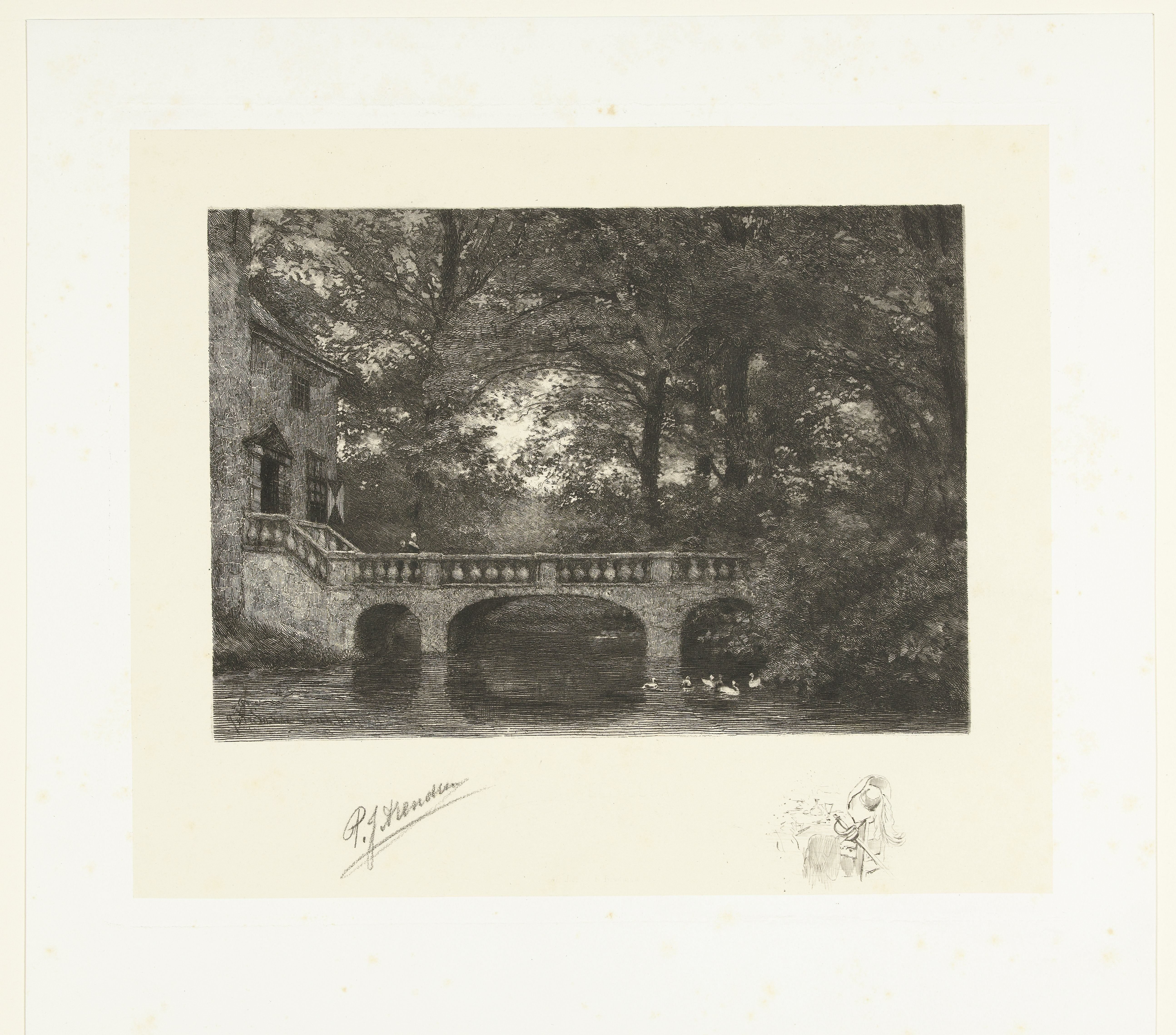 Huis Oudaen by Petrus Johannes Arendzen