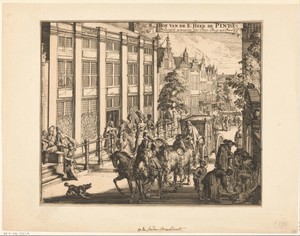 Huis van David de Pinto aan de Sint-Antoniesbreestraat te Amsterdam