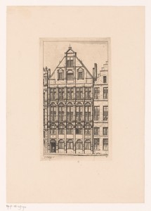 Huis van het lakengilde op de Grote Markt in Antwerpen