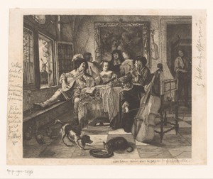 Huiskamerconcert met drie muzikanten en een zangeres