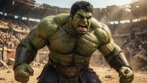 Hulk in Sakaar Arena