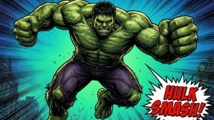 Hulk Smash Comic