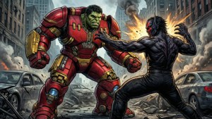 Hulkbuster vs Cull Obsidian