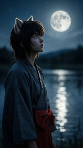 Human on New Moon