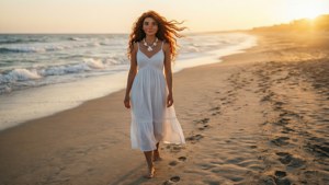 Human on the Shore