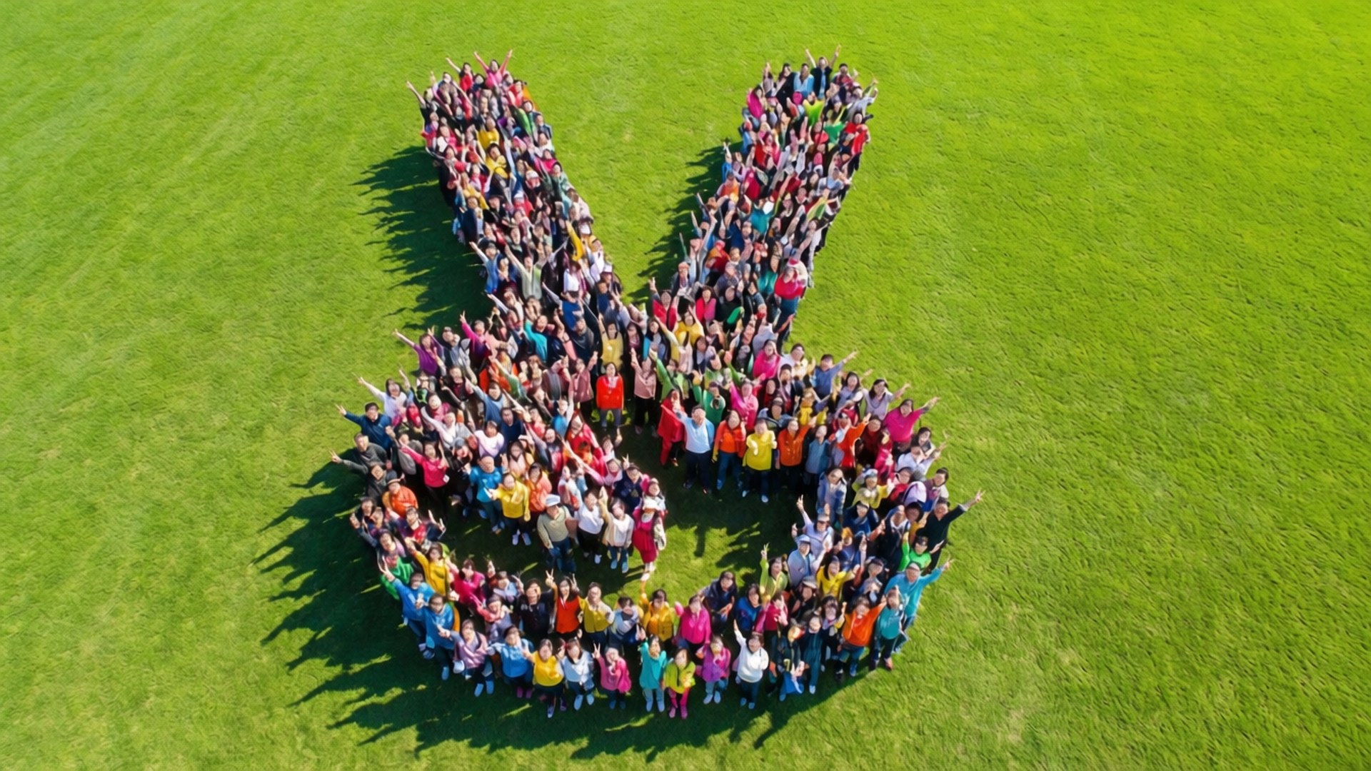 Human Peace Symbol by Wallpapers.art Studio