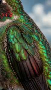 Hummingbird Feather