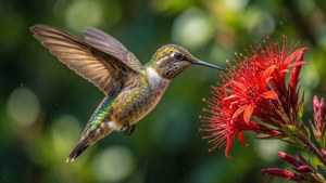 Hummingbird Hovering