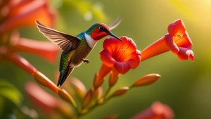 Hummingbird in Bloom