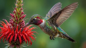 Hummingbird in Flight
