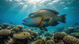 Humphead Wrasse Glide