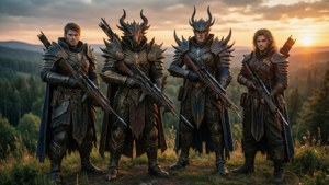 Hunter Squad Sunset