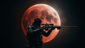 Hunter Under Red Eclipse