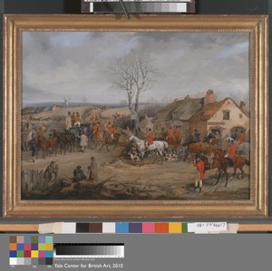 Hunting Scene: The Meet