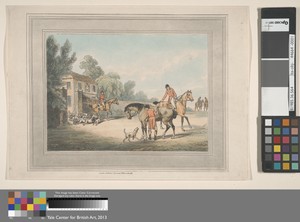 Hunting, Shooting, etc. [four of a set of six, untitled]: 1.Going out of Kennel