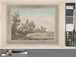 Hunting, Shooting, etc. [four of a set of six, untitled]: 4. Full Cry