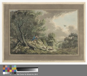 Hunting, Shooting, etc. [set of four]: 2. Woodcock Shooting