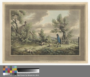 Hunting, Shooting, etc. [set of four]: 3. Partridge Shooting