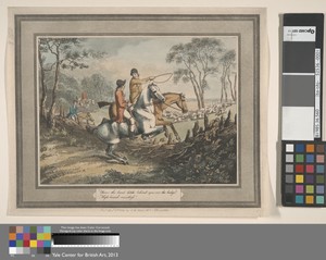 Hunting, Shooting, etc. [set of six]: 3. "Throw the board ditch behind you"