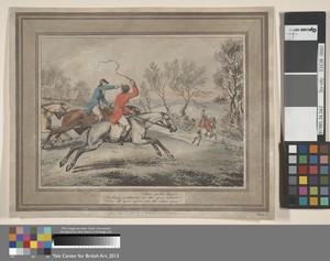 Hunting, Shooting, etc. [set of six]: 5. "And o'er the lawn"