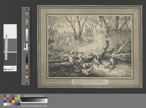 Hunting, Shooting, etc. [set of six]: 6. "For happy he who tops the wheeling chace"