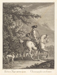 Huntsman with a Pack of Hounds