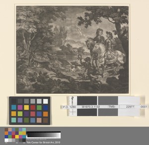 Huntsmen Chasing a Stag