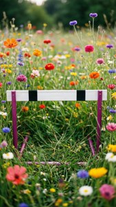 Hurdle in Flowers