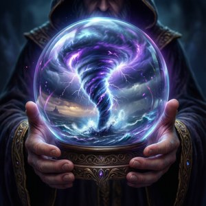 Hurricane in a Crystal Ball