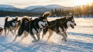 Husky Sled Dash
