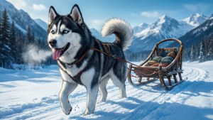 Husky Sled Runner