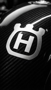 Husqvarna Logo Closeup