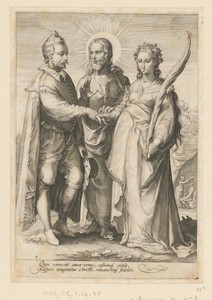 Huwelijk uit geestelijke liefde door Christus gesloten