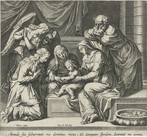 Huwelijk van de heilige Catharina van Alexandrië