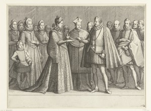 Huwelijk van Ferdinando I de' Medici met Christina van Lotharingen