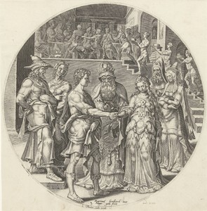 Huwelijk van Simson met de Filistijnse vrouw