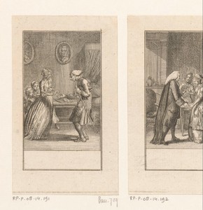 Huwelijksaanzoek van een schoolmeester