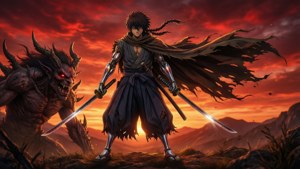 Hyakkimaru vs Demon