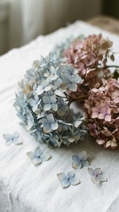 Hydrangea Linen Scatter
