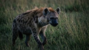 Hyena at Dusk