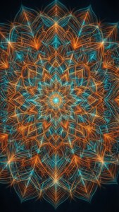 Hypnotic Mandala Glow
