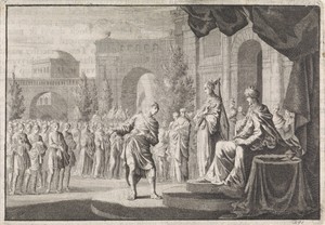 Hyrkanus voor de troon van Ptolomeüs Philadelphus