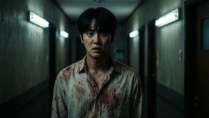 Hyun-su in the Hallway