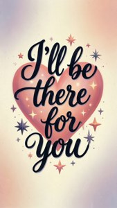 I'll Be There For You Heart