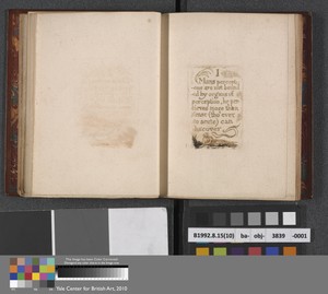 I. "Mans perceptions are not bounded by organs of perception..." (Plate 10)