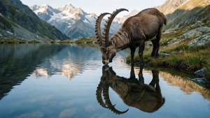 Ibex Lake Reflection