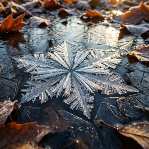 Ice Crystal Flower